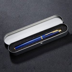 Wholesale Metal Office Ballpoint Pen Business Gift Set Silk Screen Printed Custom Logo Corporate Commemorative Welcome Gifts - Product Image 1