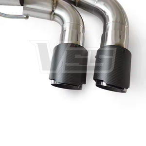 Sistema de escape de sonido agresivo y rendimiento para <span class=keywords><strong>BMW</strong></span> M440I B58 3,0 T apto para G20 M340i acero inoxidable con válvula <span class=keywords><strong>RC</strong></span> 4 puntas - Product Image 3