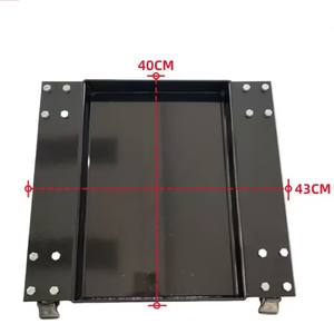 EW Pneumatic Carbon Steel Motorrad ATV Scheren heber Jack <span class=keywords><strong>Dolly</strong></span> 500kg Kapazität Center Hoist Stand Wide Deck Tool Tray Rampen - Product Image 3