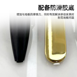 Furniture Leg Olive Foot Gold Silver Black Iron Heavy Duty Modern <b>Sofa</b> <b>Support</b> Hardware Accessory - Product Image 4