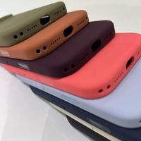 Coque de téléphone officielle en silicone liquide pour iPhone 18 Pro Max 18 Pro, coque de téléphone originale, vente en gros