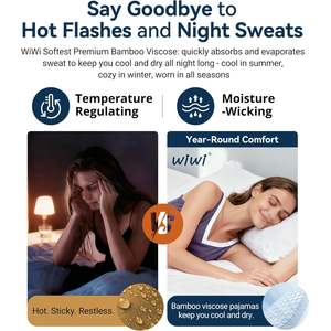 Conjunto de Pijama de Verano para Mujer, Personalizado, de Viscosa de Bambú, sin Mangas, con Pantalones Cortos, Suave, Tallas S a XXL - Product Image 4