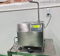 Distributeur de chocolat liquide numérique commercial haute productivité, machine à chocolat chaud en cascade, machine à tempérer le chocolat