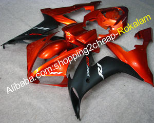 YZF <span class=keywords><strong>R1</strong></span> negro naranja carenados apto para Yamaha YZF1000 YZFR1 2004, 2005 de <span class=keywords><strong>2006</strong></span> YZF-1000 deporte moto <span class=keywords><strong>carenado</strong></span> conjunto - Product Image 1
