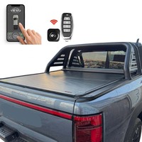 Couverture de benne électrique intelligente pour F-150 Lightning, télécommandée, rétractable, en aluminium, étanche et verrouillable