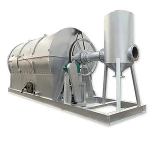 Huayin 100 Kg - 500kg Per Batch Pyrolysis Plastic To Oil Fuel Pyrolysis Machine