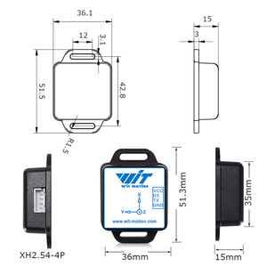 Witmotion WT901C-TTL IMU рулон шаг кронштейн с вращением и ускорения + гироскоп + Угол + магнитного поля выход, 200 Гц акселерометр IMU - Product Image 4