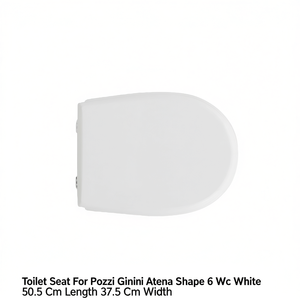 ฝารองนั่งชักโครกสำหรับโพซซี่ จินนอริ อาเทนา รุ่น 6 สีขาว ยาว 50.5 ซม. กว้าง 37.5 ซม. - Product Image 3