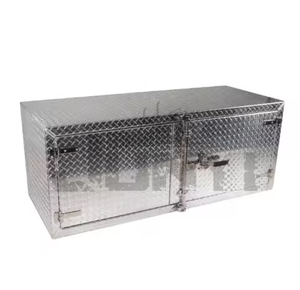 Caja <span class=keywords><strong>de</strong></span> herramientas <span class=keywords><strong>de</strong></span> aluminio <span class=keywords><strong>de</strong></span> alta resistencia, placa <span class=keywords><strong>de</strong></span> diamante, puertas dobles, almacenamiento <span class=keywords><strong>de</strong></span> bloqueo <span class=keywords><strong>de</strong></span> <span class=keywords><strong>paleta</strong></span> y cajas <span class=keywords><strong>de</strong></span> herramientas para remolques <span class=keywords><strong>de</strong></span> plataforma, camiones - Product Image 2