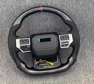 <span class=keywords><strong>พวงมาลัย</strong></span>คาร์บอนไฟเบอร์แท้สำหรับรถยนต์โตโยต้าแลนด์ครุยเซอร์ LC200 LC300 ไฮลักซ์ ฟอร์จูนเนอร์ ไฮเอซ โคโรลล่า ครอส ซีเอ็นน่า - Product Image 5