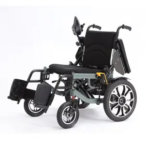 Ekonomik avrupa tarzı ekstra koltuk geniş 20 inç tekerlekli sandalye rahat alüminyum katlanabilir motorlu tekerlekli sandalye
