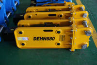 Mini pelle hydraulique, brise-roche hydraulique, marteau de démolition pour chargeuse-pelleteuse JCB 3CX