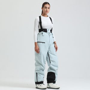 Pantalones de Esquí <span class=keywords><strong>con</strong></span> <span class=keywords><strong>Tirantes</strong></span> Desmontables 2026, para Hombre y <span class=keywords><strong>Mujer</strong></span>, Impermeables 15000mm, Resistentes al Viento, Elásticos, Transpirables, <span class=keywords><strong>con</strong></span> Relleno Sintético Térmico - Product Image 6