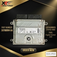 Module de commande du moteur OEM d'occasion, module ECU 30788994 AA 279700-9480 pour ordinateur de bord de voiture Volvo