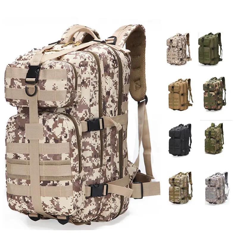 Grote Capaciteit Man Tactische Rugzakken Outdoor Camping Wandelaar Survival Tas Wandelen Rugzak Tactische Rugzak Rugzak Tas Unisex