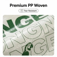 Sac fourre-tout tissé en PP respectueux de l'environnement de vente en usine sac à provisions tissé imperméable laminé logo personnalisé