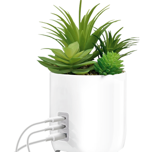 Multiprise électrique ignifuge et écologique Plant PD 5V/3A & 9V/2A 20W avec prises USB Type-C pour une charge rapide - Product Image 5