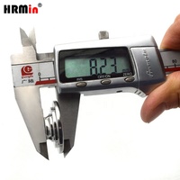 Kit de Arandelas de Retención de Titanio de Alto Rendimiento HRMin (Gr.5 Ti-6Al-4V) para Válvulas de Admisión y Escape de Automóviles y Motocicletas