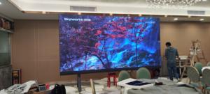 Schermo LED All-in-One su Misura 108' 135' 162' 216' HD 4K, TV LED Mobile per Sale Conferenze, Educazione, Video Wall LED - Product Image 5
