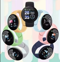 Montre connectée D18 à prix d'usine, étanche IP67, tracker d'activité, montre de sport, moniteur de fréquence cardiaque, bracelet D18S pour iOS et Android