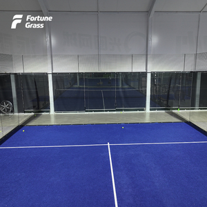 Popular de alta calidad KDK Padel Cancha DE TENIS Turf <span class=keywords><strong>Color</strong></span> azul Hierba <span class=keywords><strong>artificial</strong></span> 10mm 12mm 10*20m Tamaño para club - Product Image 6