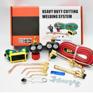 Kit de Soldadura y Corte WQ 01 con Manómetro de Oxígeno y Acetileno, Válvula Reductora de Presión para Uso Industrial - Product Image 4