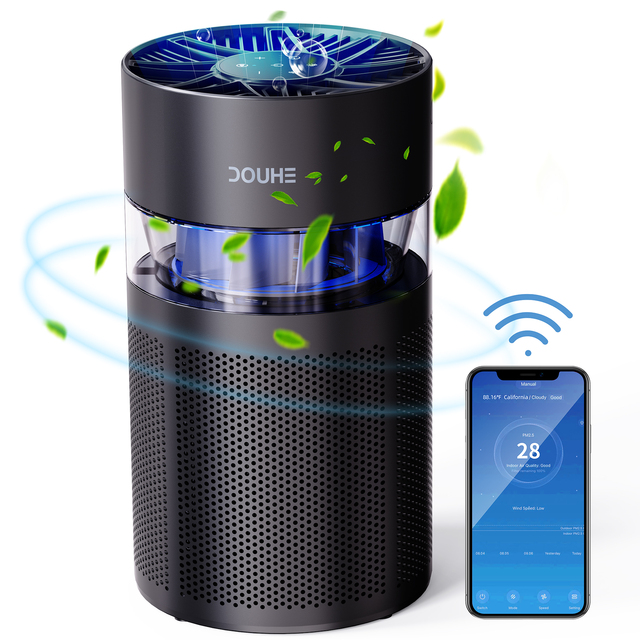 New Arrival Portable Air Purifier with HEPA Filter High Quality Carbon for Indoor Use Desk Top Cleaner by Chinese Manufacturer