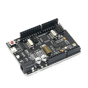 UN O + <span class=keywords><strong>WiFi</strong></span> <span class=keywords><strong>R3</strong></span> ATmega328P + <span class=keywords><strong>ESP8266</strong></span> CH340 (mémoire 32 Mo) 6V-9V USB-TTL CH340G pour carte de développement WeMos One - Product Image 5