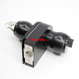 Doppelseitiges Türgriff schloss aus Zink legierung für links offenes Außentür-Außentür schloss aus Glas - Product Image 5