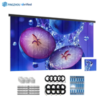 Panel LED P3.91 IP65 de Alto Brillo para Video Wall, Pantalla Transparente para Escaparates y Publicidad en Tiendas Especializadas, 5