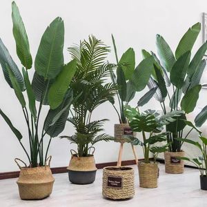 Resistente UV Indoor Outdoor piante di plastica finta vendita <span class=keywords><strong>Online</strong></span> 80cm 7 foglie decorazione per la casa <span class=keywords><strong>Bonsai</strong></span> panno di seta artificiale Banana in vaso - Product Image 5