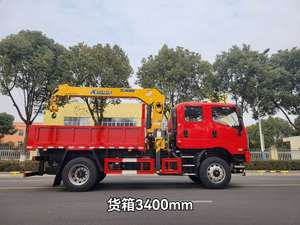 رافعة قابلة للتخصيص 3 طن 4 طن 5 طن رافعة هيدروليكية ذراع تلسكوبية رافعة محمولة 4 × 4 شاحنة بضائع صغيرة مع رافعة - Product Image 3