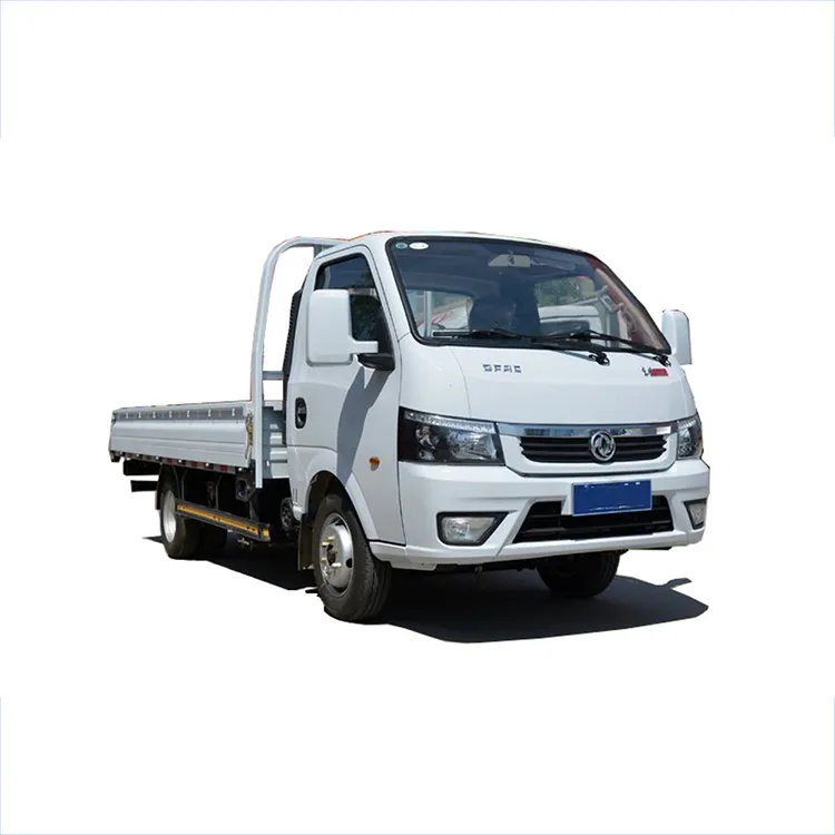 China Direct Supplier Left Hand Drive 4x2 6 Wheels 4 Ton Single Cab Mini Cargo Box Van Food Truck