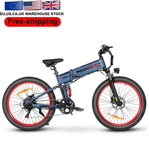 จักรยานไฟฟ้า EU SAMEBIKE รุ่นใหม่ LO26 ขนาดยาง 26*3.0 นิ้ว แบบพับได้สำหรับผู้ชาย 48V 15Ah มอเตอร์ 250W แรง 7 สปีด เบรกไฮดรอลิก จักรยานเสือภูเขา - Product Image 1