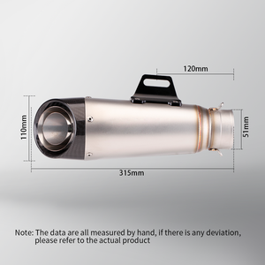 Per Yamaha MT-07 FZ-07 tubo di scarico anteriore del motociclo marmitta modificato fuga <span class=keywords><strong>Moto</strong></span> Racing YZF MT07 FZ07 tracciante - Product Image 5