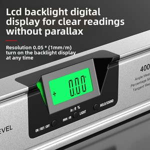 Livella Digitale Laser Multifunzione con Display, Strumento di Misurazione Elettronico con Forte Magnete per Livellamento - Ingrosso Fabbrica - Product Image 3