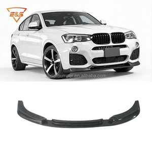 Divisor Delantero de Fibra de Carbono Estilo 3D para BMW X3 F25 X4 F26 <span class=keywords><strong>M</strong></span> Sport MT, Kit de Carrocería, Autopartes - Product Image 6