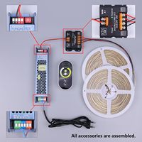 Alimentation à découpage YSD SMPS DC 12V 24V 48V AC110V/220V 30W-500W, garantie 5 ans, pour LED 24V 100W et bande LED
