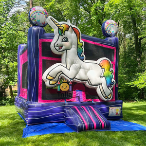 Location de fête Chine Pull extérieur gonflable adulte <span class=keywords><strong>garde</strong></span> du <span class=keywords><strong>corps</strong></span> PVC traditionnel JumpingCastle Bounce House gonflable avec souffleur - Product Image 2