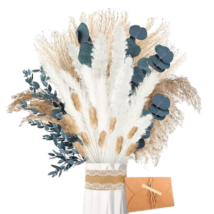 Commercio all'ingrosso della fabbrica immortale infinito eterno per sempre <span class=keywords><strong>rose</strong></span> stabilizzato bouquet di fiori secchi In vaso decorazione di diserbo per la casa - Product Image 2