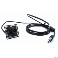 Module de caméra USB couleur 1,0 MP 1280*720 avec objectif grand angle 2,8 mm sans distorsion 100 degrés