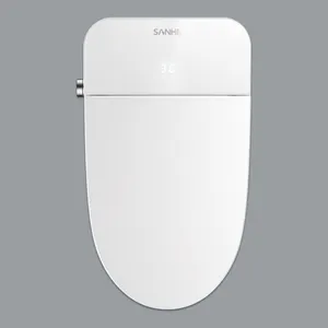 Novo design sanitário wares banheiro cerâmica wc tigelas bidé inteligente automático inteligente vaso sanitário sem tanque com controle remoto