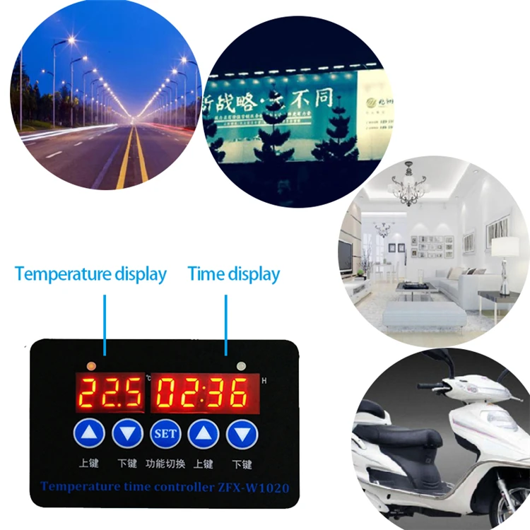 Factory Cheap Price Sensor ZFX-W1020 High Control Precise Temperature Controller