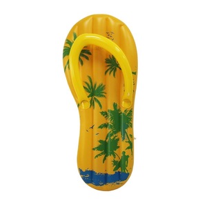 Colchón de cama inflable de plástico duradero de PVC para juegos de agua para verano, gran oferta, cama flotante inflable amarilla para Parque de Atracciones - Product Image 5