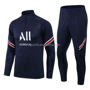 סטים של בגדי ספורט לגברים לאימוני כדורגל לחורף <span class=keywords><strong>2026</strong></span>, שרוול ארוך, עם מספרי קבוצה, פליס פוליאמיד, שירות יצרן מקורי (OEM) - Product Image 5