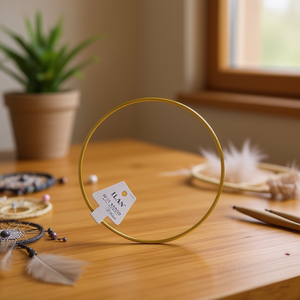 Anello in metallo ILAN da 30 cm di spessore per la creazione di acchiappasogni - Product Image 3