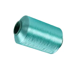 polyester dty yarn colors waste textured yarn manufacturer in china dty fdy recycle yarn