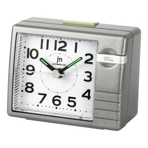 Silver Alarm <b>Clock</b> JA7112 CF S - Product Image 1