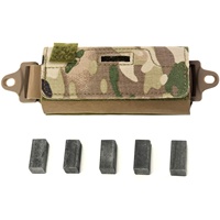 Sac de lestage pour casque tactique durable, pochette de lestage arrière pour casque