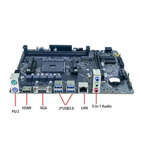 Combo al por Mayor de Placa Base para Gaming A320 con Procesador AMD Ryzen 1000, 2000, 3000, 4000, 5000 Am4 R5 5500